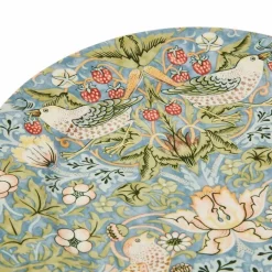 Boutiques de musées 4 Assiettes dessert en porcelaine Morris & Co - 20 cm