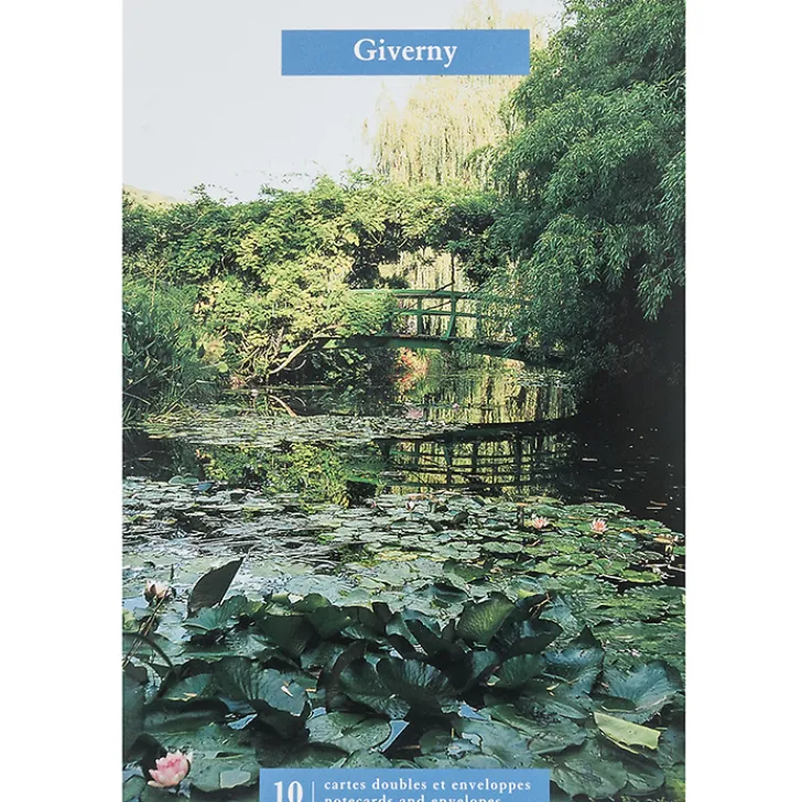Boutiques de musées Cartes Et Marques Pages-10 Cartes doubles avec enveloppes - Giverny