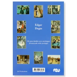 Boutiques de musées Cartes Et Marques Pages-10 Cartes doubles et enveloppes - Edgar Degas