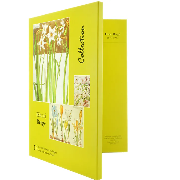 Boutiques de musées Cartes Et Marques Pages-10 Cartes doubles et enveloppes - Henri Bergé