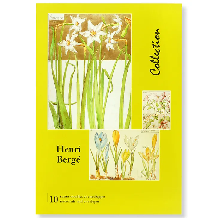 Boutiques de musées Cartes Et Marques Pages-10 Cartes doubles et enveloppes - Henri Bergé