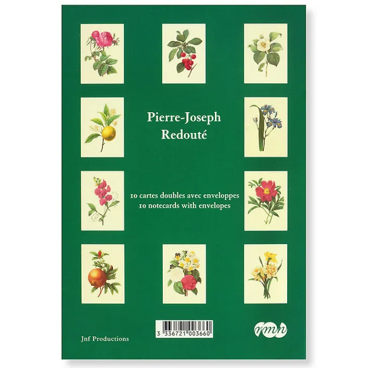 Boutiques de musées Cartes Et Marques Pages-10 Cartes doubles et enveloppes - Pierre-Joseph Redouté