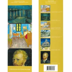 Boutiques de musées 6 dessous de verre Vincent Van Gogh