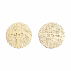 Sale Boutiques de musées 2 Dessous de verres en laiton Paris - ⌀ 8 cm - Fundamental