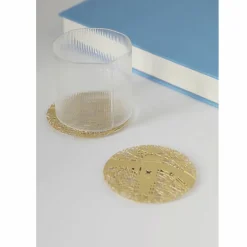 Sale Boutiques de musées 2 Dessous de verres en laiton Paris - ⌀ 8 cm - Fundamental