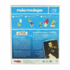 Boutiques de musées Loisirs Créatifs|Jeux-2 Figurines à mouler et à décorer Napoléon et Napoléonette - Mako moulages