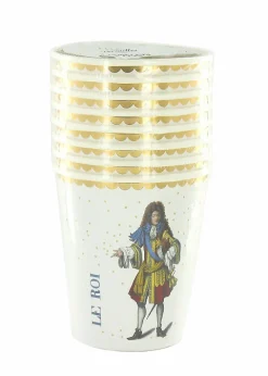 Boutiques de musées Art De La Table-8 gobelets en carton "A la Cour de Versailles"