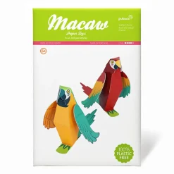 Hot Boutiques de musées 2 maquettes Perroquets en papier