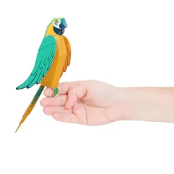 Hot Boutiques de musées 2 maquettes Perroquets en papier