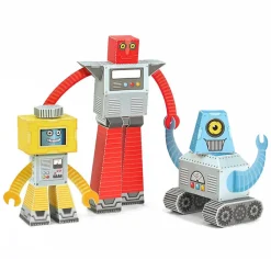 Online Boutiques de musées 3 maquettes Robots en papier