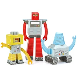 Online Boutiques de musées 3 maquettes Robots en papier