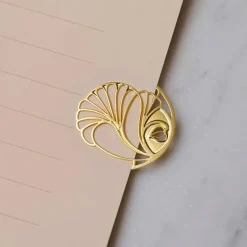 Boutiques de musées Cartes Et Marques Pages-3 marque-pages/clips en métal - Art nouveau palmette - tout simplement,