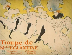 Best Boutiques de musées Affiche : Troupe de Mademoiselle Eglantine (toiles encadrées)