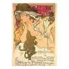 Clearance Boutiques de musées Affiche Alphonse Mucha - Salon des Cent, 1896 - 50x70 cm