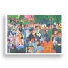 Boutiques de musées Affiches Et Reproductions-Affiche Bal du moulin de la Galette (Auguste Renoir) de María Jesús Contreras - Kiblind
