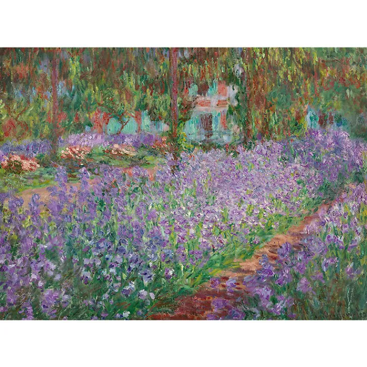 New Boutiques de musées Affiche Claude Monet - Le Jardin de l'artiste à Giverny, 1900