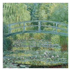 Best Boutiques de musées Affiche Claude Monet - Le bassin aux nymphéas, harmonie verte