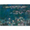 Best Boutiques de musées Affiche Claude Monet - Nymphéas, Reflets verts, entre 1914 et 1926