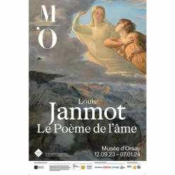 Boutiques de musées Affiches Et Reproductions-Affiche de l'exposition - Louis Janmot. Le Poème de l'âme - 40x60 cm