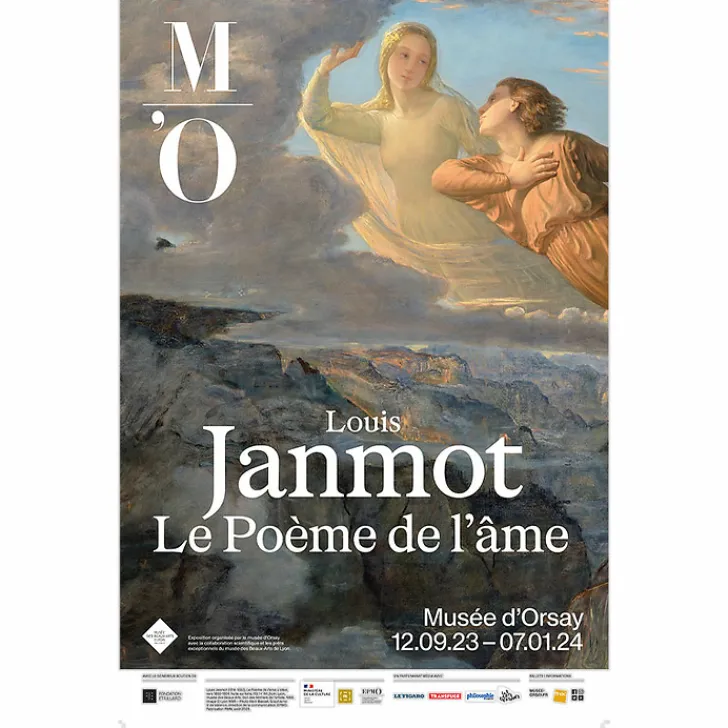 Boutiques de musées Affiches Et Reproductions-Affiche de l'exposition - Louis Janmot. Le Poème de l'âme - 40x60 cm