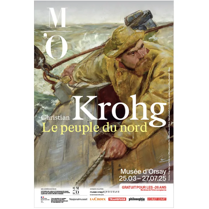 Boutiques de musées Affiche de l'exposition Christian Krohg