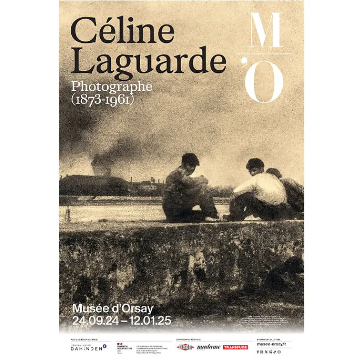 Boutiques de musées Affiches Et Reproductions-Affiche de l'exposition Céline Laguarde Photographe (1873-1961) - 40x60 cm