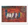 Outlet Boutiques de musées Affiche Marc Chagall - Abraham et les trois anges - 50 x 70 cm