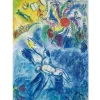 Boutiques de musées Affiches Et Reproductions-Affiche Marc Chagall - La Création de l'homme