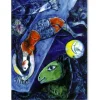 Outlet Boutiques de musées Affiche Marc Chagall - Le cirque bleu, 1950