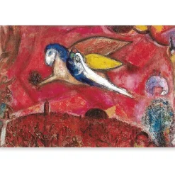 Boutiques de musées Affiches Et Reproductions-Affiche Marc Chagall - Le Cantique des Cantiques IV