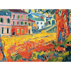 Boutiques de musées Affiches Et Reproductions-Affiche Maurice de Vlaminck - Restaurant de la machine à Bougival