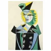 Best Boutiques de musées Affiche Pablo Picasso - Portrait de Nush Eluard - 50 x 70 cm