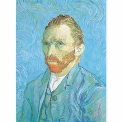 Boutiques de musées Affiches Et Reproductions-Affiche Vincent Van Gogh - Portrait de l'artiste, 1889 - 50x70cm