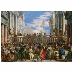 Boutiques de musées Affiches Et Reproductions-Affiche Véronèse - Les Noces De Cana 50 x 70 cm