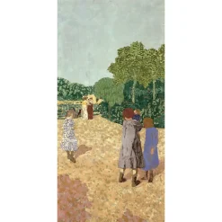 Boutiques de musées Affiches Et Reproductions-Affiche Vuillard La promenade