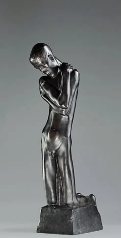 Online Boutiques de musées Agenouillé à la fontaine (affiches d'art encadrées)