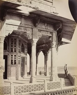 Boutiques de musées Panneaux Aluminium|Panneaux Acryliques-Agra. Le fort rouge. La Musamman Burj, 1863-1870 (panneaux aluminium)