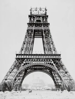 Clearance Boutiques de musées Album sur la construction de la Tour Eiffel (panneaux aluminium)