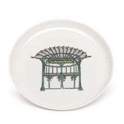 Boutiques de musées Art De La Table-Assiette à dessert Métropolitain 18 cm - Marin Montagut