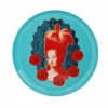 New Boutiques de musées Assiette murale Marie-Antoinette Pop Bleu ciel - ⌀ 22 cm