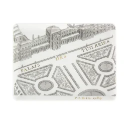 Hot Boutiques de musées Assiette rectangulaire "Plan de Turgot" - Or, Porcelaine