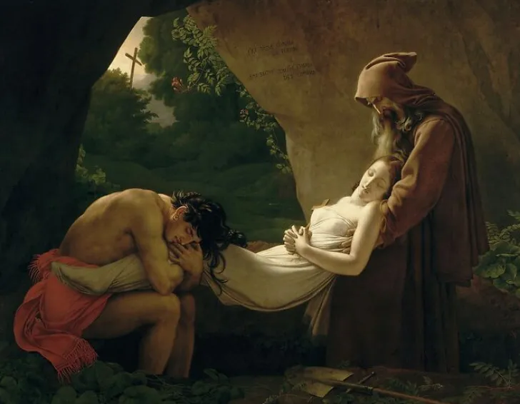 Clearance Boutiques de musées Atala au tombeau dit aussi Funérailles d'Atala (panneaux aluminium)