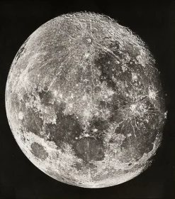 Boutiques de musées Atlas photographique de la lune, page de titre (toiles sur châssis)