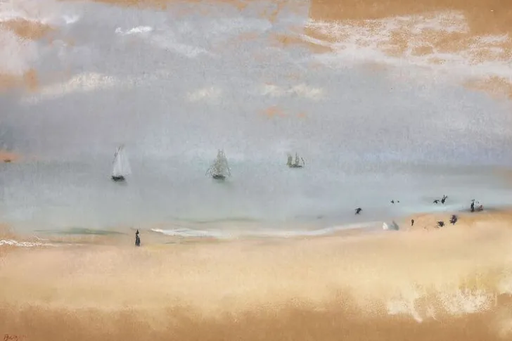 New Boutiques de musées Au bord de la mer (détail) (affiches d'art)