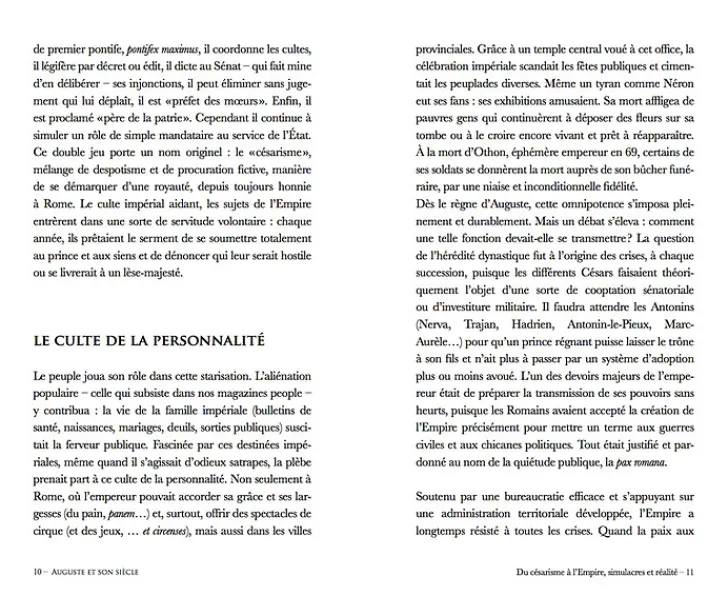 Sale Boutiques de musées Auguste et son siècle