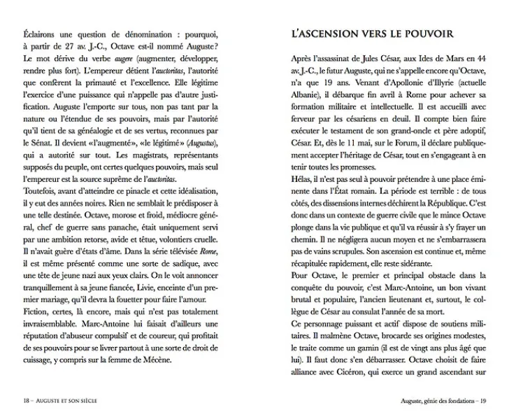 Sale Boutiques de musées Auguste et son siècle