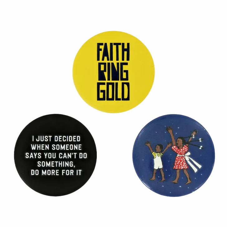 Hot Boutiques de musées Badge Faith Ringgold