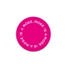 Boutiques de musées Badge Rose is a rose is a rose Gertrude Stein