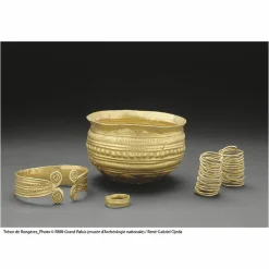 Boutiques de musées Bagues-Bague du trésor de Rongères - Plaqué or