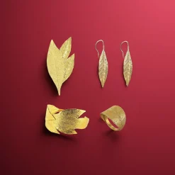 Boutiques de musées Bagues-Bague Feuille de laurier